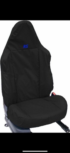Seat cover black - black, to