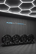 Genuine 21" Range Rover Sport 5085 Alloy Wheels REFURBISHED VIPER BLACK x Four