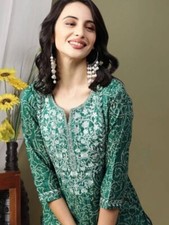 TBS Green Kurta Women's