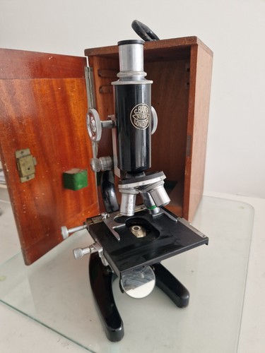 Baker vintage microscope - c,