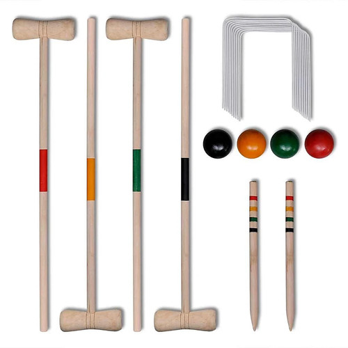 Player wooden croquet - croquet, set