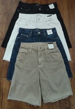 Pure cotton denim - pure, bermuda