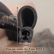 Car Boot Seal rubber edge trim