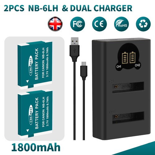 6lh battery - nb-6lh, nb-6l