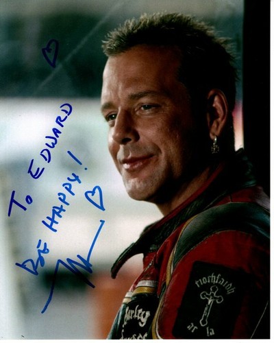 Mickey rourke signed - mickey,