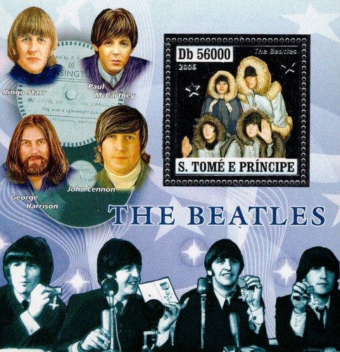 The beatles silver foil - beatles,