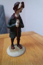 Country Companions Robert Harrop Dog With Hiking Stick