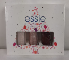 Essie Christmas Mini Trio Nail Polish Set of 3 Xmas Gift Set
