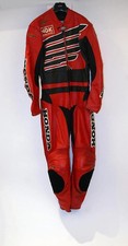 Castrol Honda Joey Dunlop TT 2000 Cow hide leather racing suit