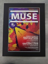 Muse music poster - 2010, tour