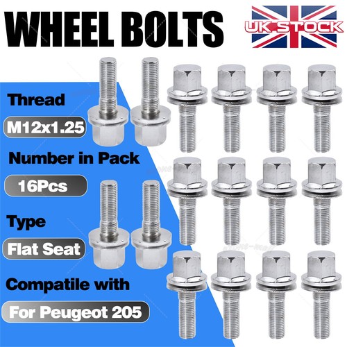 Flat seat wheel - wheel, bolts