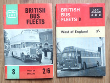 British Bus Fleets WEST OF ENGLAND, 1961 1st & 1964 2nd eds. avail. Ian Allan