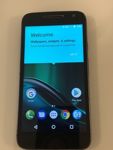Motorola moto play - g4, black