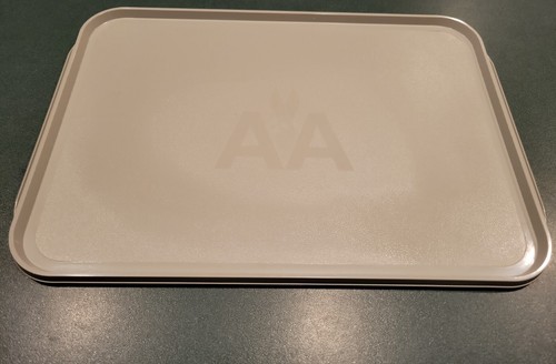 American airlines serving tray - american,