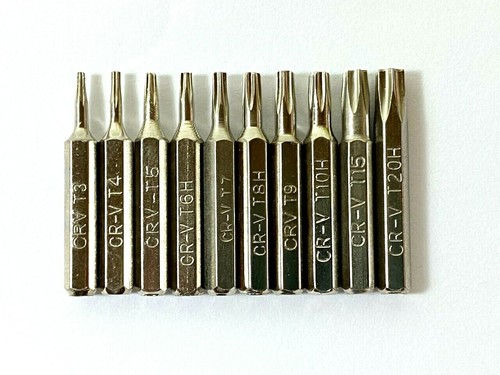 10pc torx security screwdriver - security,