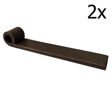 2 x 6" SELF COLOUR STRAIGHT