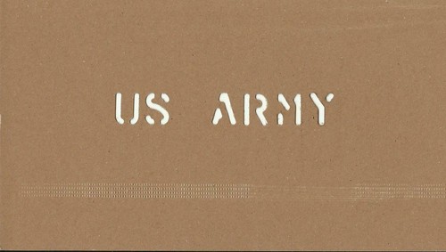 Military branch oil board - [,