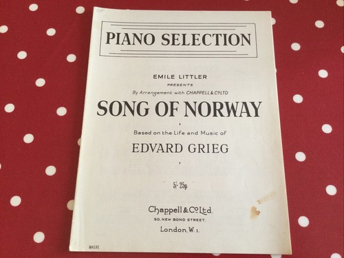 Song norway piano selection - of,