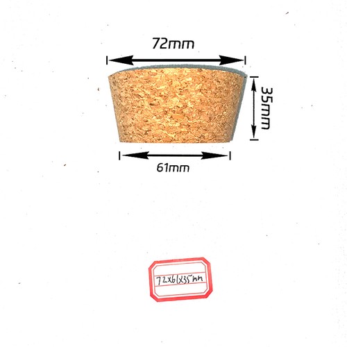 Tapered cork bungs - cork,