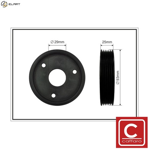 Belt pulley power steering - belt,
