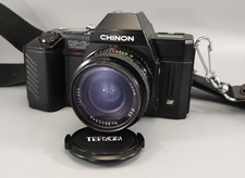 Chinon Digital SLR Film Camera DX CP-7m Multi Program,Tefnon Len's 2.8 Read Work