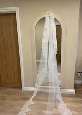Cathedral length mantilla