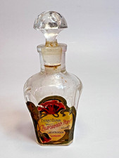 1910s Art Nouveau Antique English Atkinsons Californian Poppy Perfume Bottle