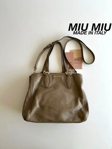 Miu vitello leather way - miu,