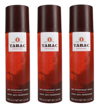 3 x 200ml Tabac Original  Anti-Perspirant Deodorant Spray