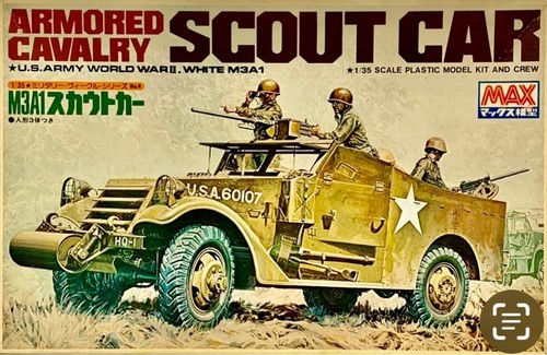 Max m3a1 scout - m3a1, car