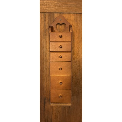 Vintage wooden drawer - wooden, 6