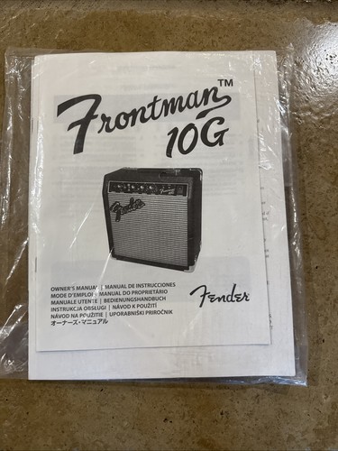 Fender frontman 10g amplifier - fender,