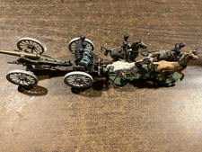 Britains Swoppet Vintage Civil War Union Caisson and cannon set