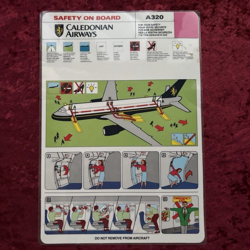 Caledonian airways a320 safety - airways,