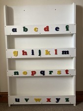 Kids Childrens Book Shelf Wooden Storage Rack Organizer Bookcase Bookshelf