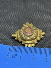 Vintage Military Badge Trench Art Button Cap Item Curios Piece Design Uniform 22
