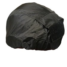 Sarkar Tactical Ballistic Helmet Cover Black Ripstop Nylon Panels Ex Police