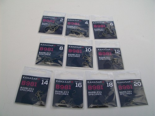 Kamasan b981 barbless - kamasan,