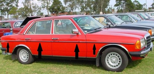 Mercedes benz w123 sedan - mercedes,