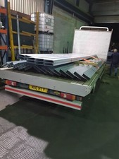 C Section purlins 200mm x 1.6mm. Steel framework. Mezzanine flooring