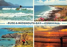D061582 Cornwall. Bude and Widemouth Bay. John Hinde. Multi View
