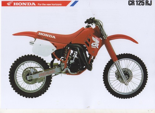 1988 honda cr125rj - 1988,