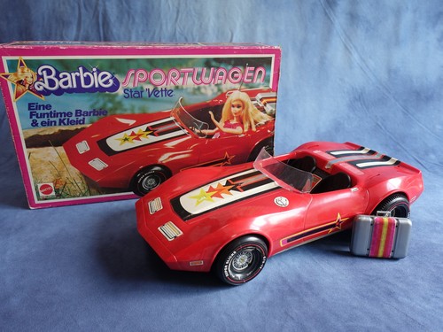 Barbie auto sports car - barbie,