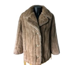 Astraka Vintage Faux Fur Coat