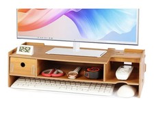 Wood Monitor Stand, Wooden