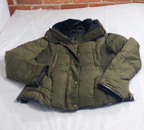 Zara basic puffer jacket - zara,