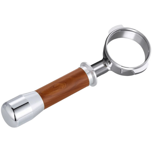 58mm portafilter with wood - with,