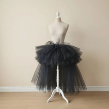 Ladies Long Tutu Black skirt