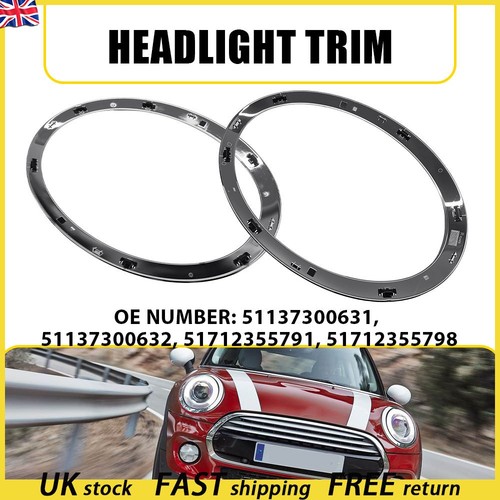 Trim rings headlight tail - 2x,