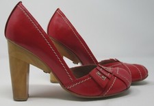 Harlot size red leather - harlot, (36)